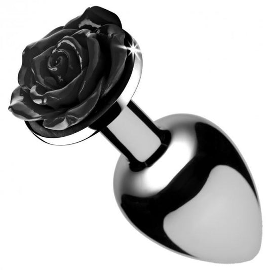 Booty Sparks Black Rose Butt Plug Medium