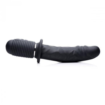 Master Series Power Pounder Vibrating & Thrusting Dildo