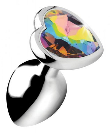 Booty Sparks Rainbow Prism Gem Anal Plug Small